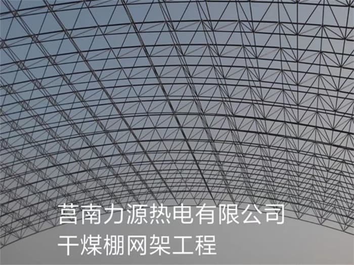 鹤岗力源热电有限公司干煤棚网架工程